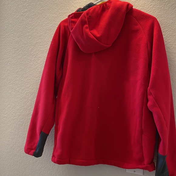 Boys North Face Sherpa Lined Fleece Jacket - Picture 2 of 5